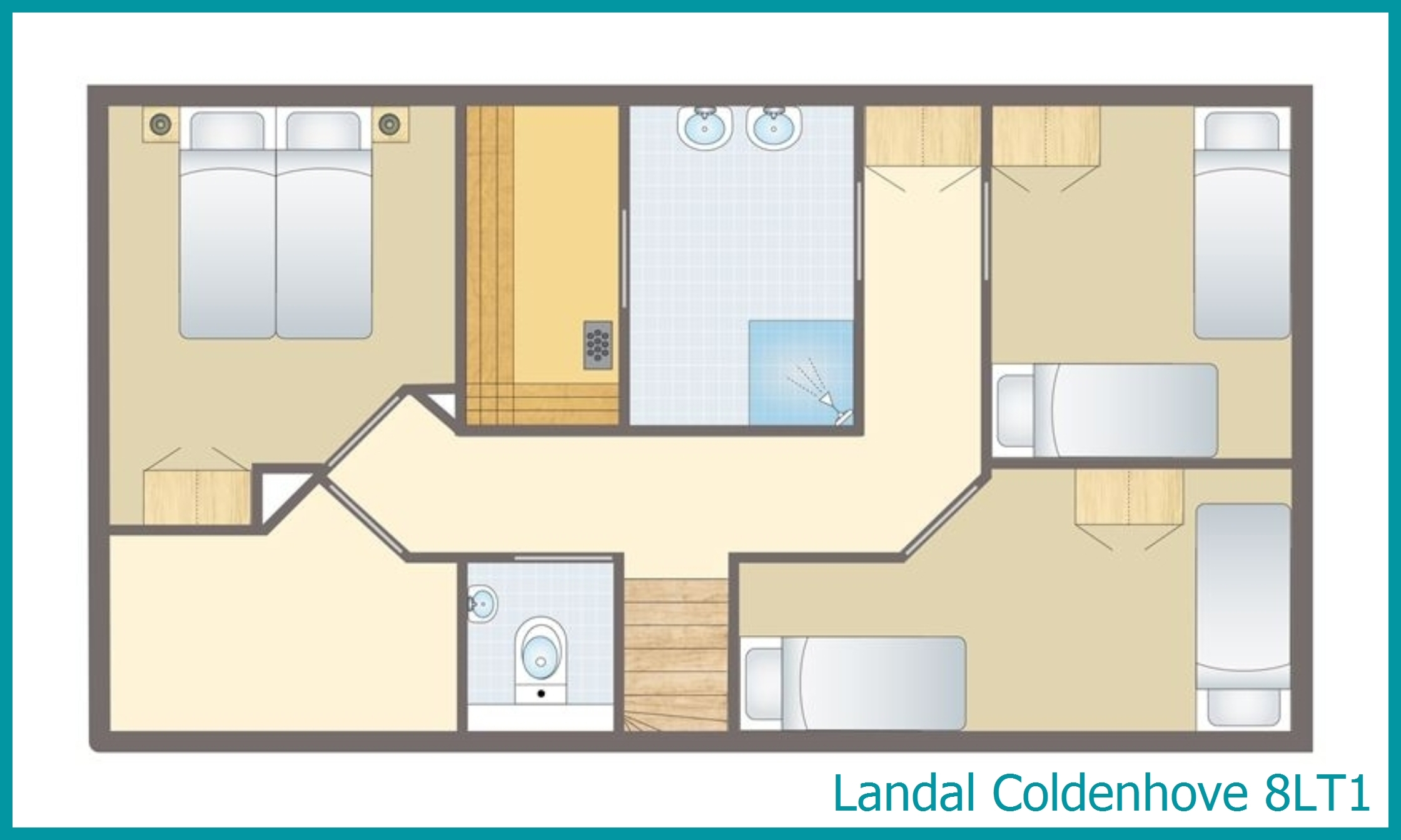 8-persoons bungalow 8LT1 in Coldenhove