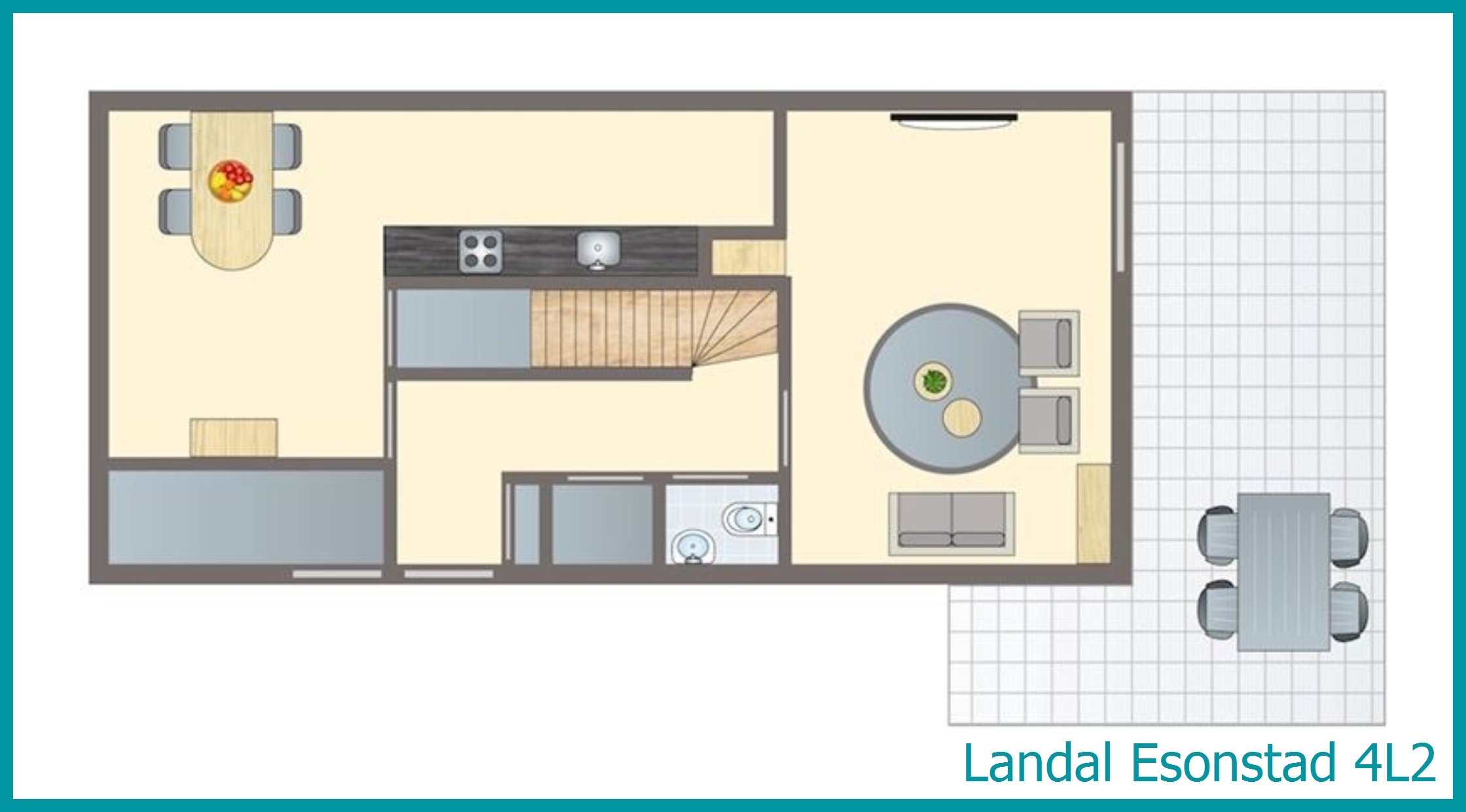 4-persoons woning 4L2 in Esonstad