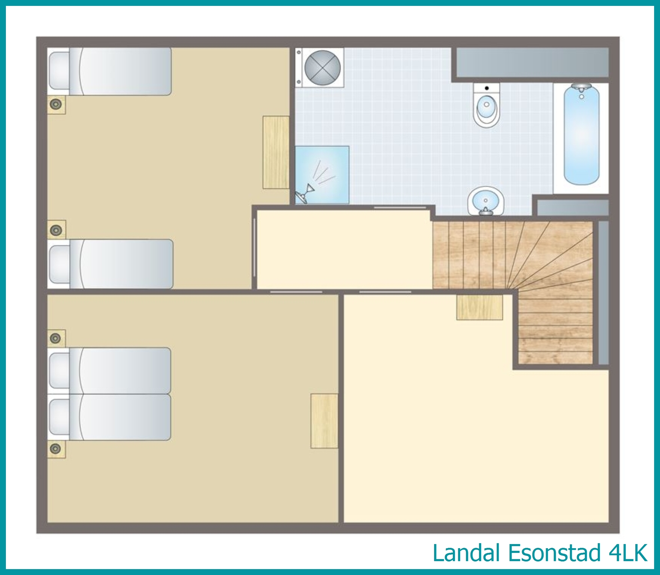 4-persoons kinderbungalow 4LK in Esonstad