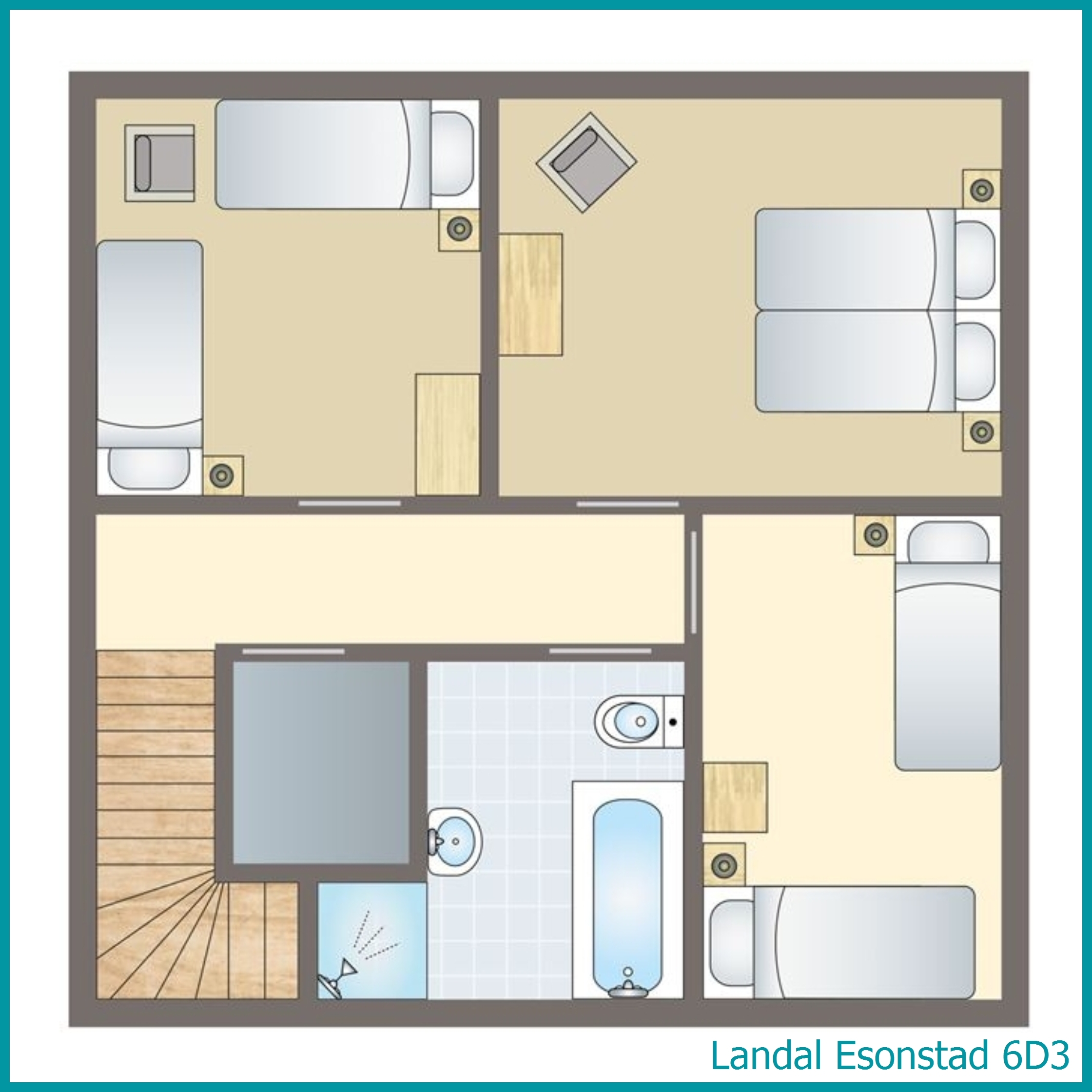6-persoons woning 6D3 in Esonstad