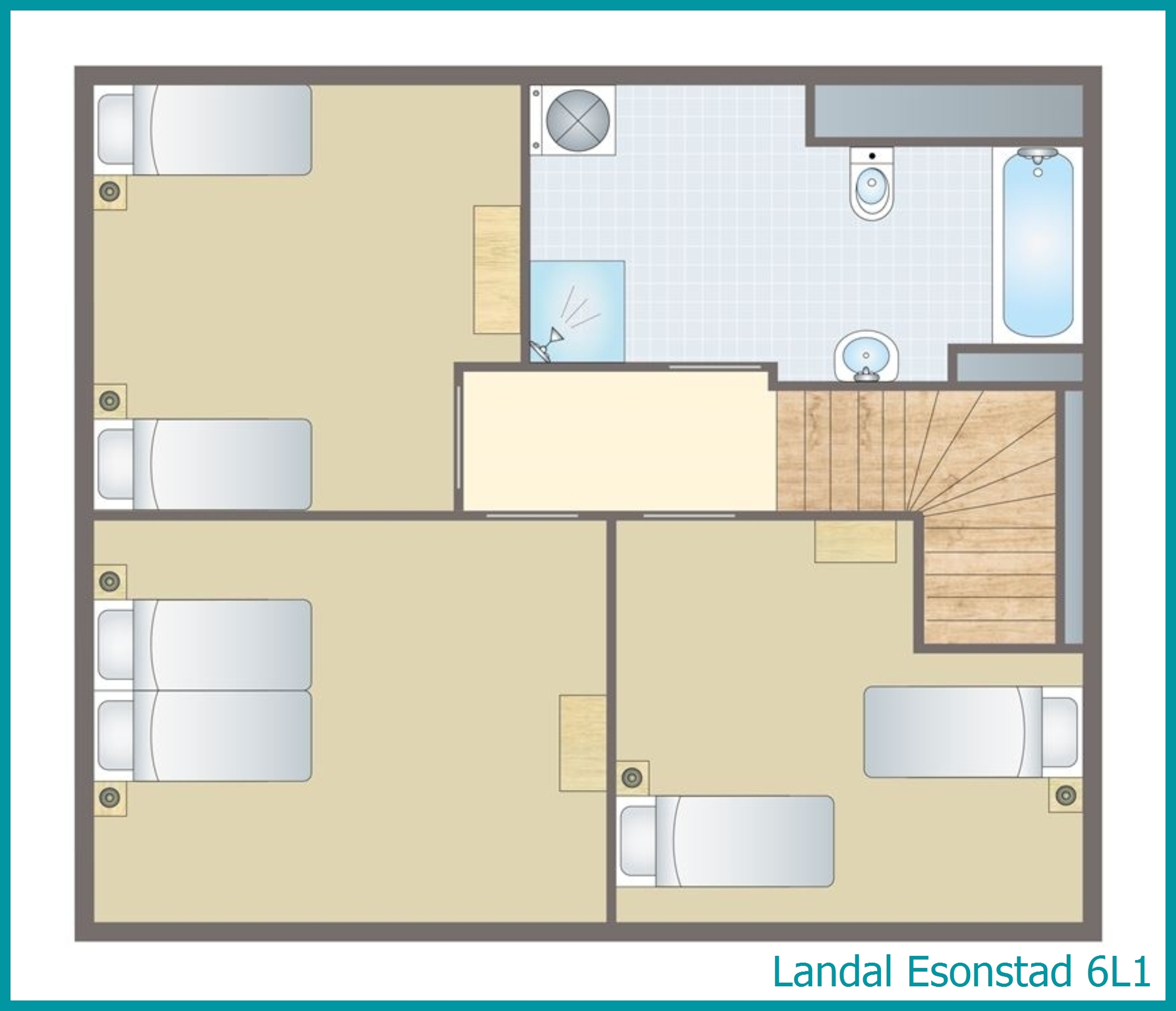 6-persoons woning 6L1 in Esonstad