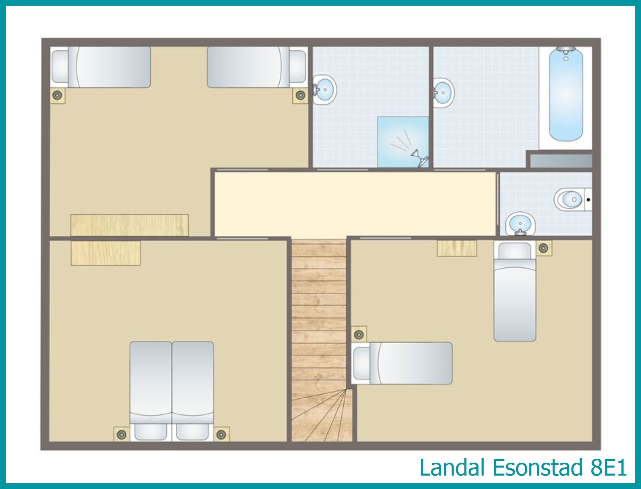 8-persoons woning 8E1 in Esonstad