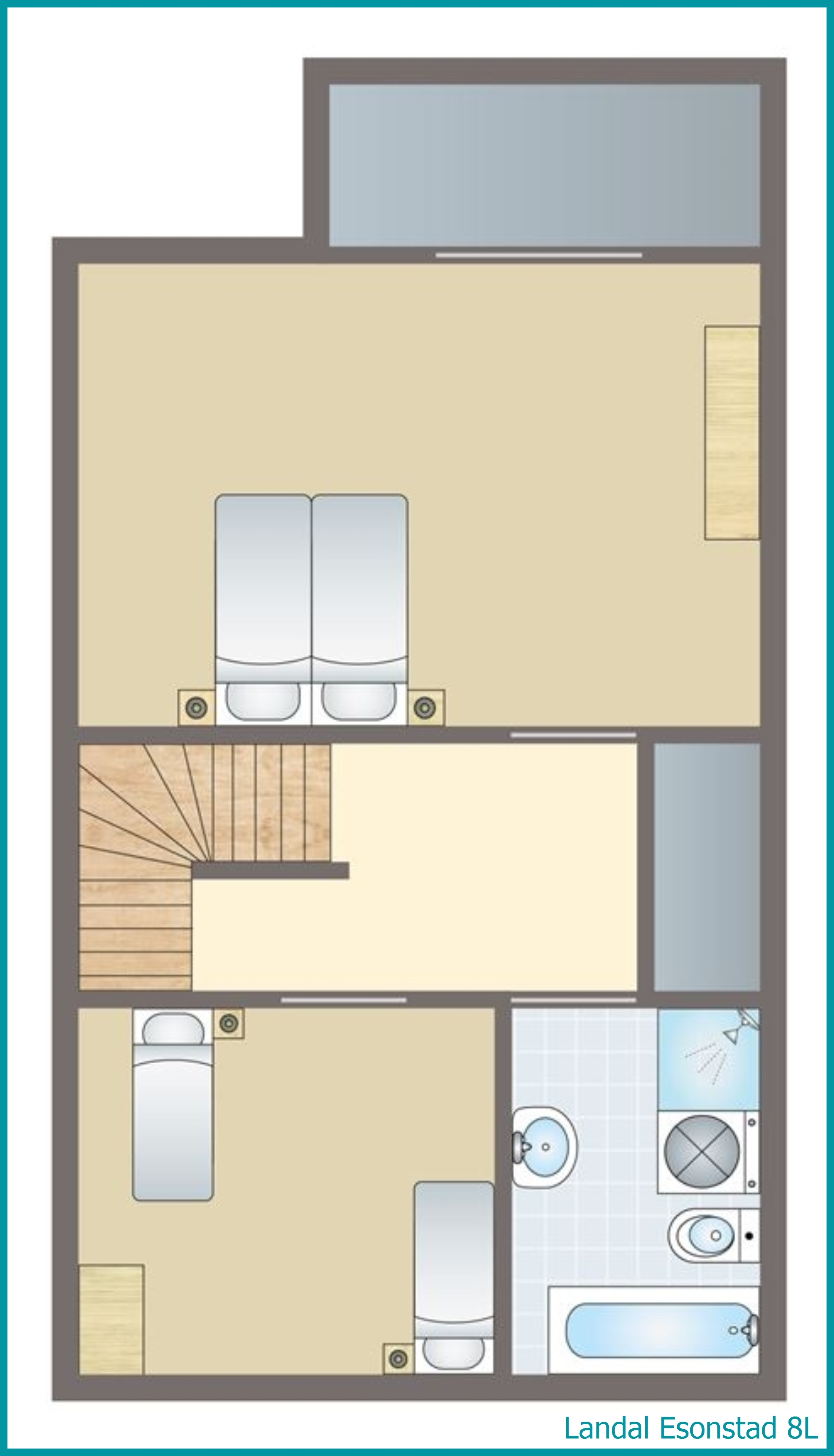 8-persoons woning 8L in Esonstad