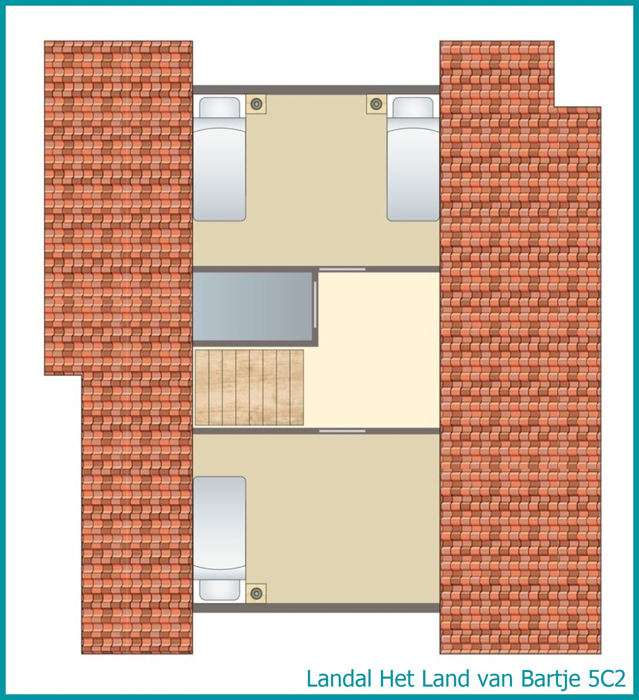 5-persoons landhuis 5C2 in Het Land van Bartje
