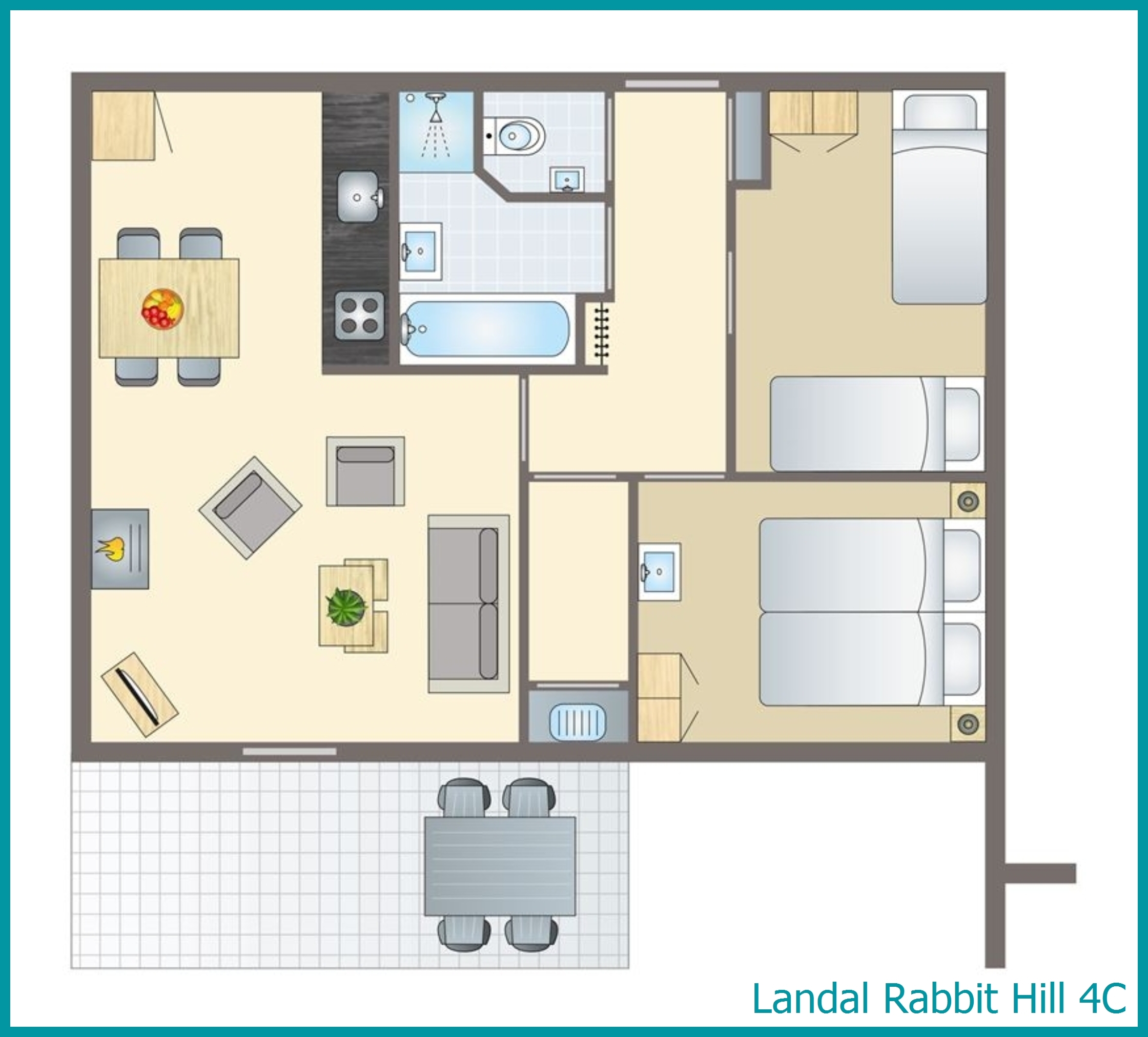 4-persoons bungalow 4C in Rabbit Hill