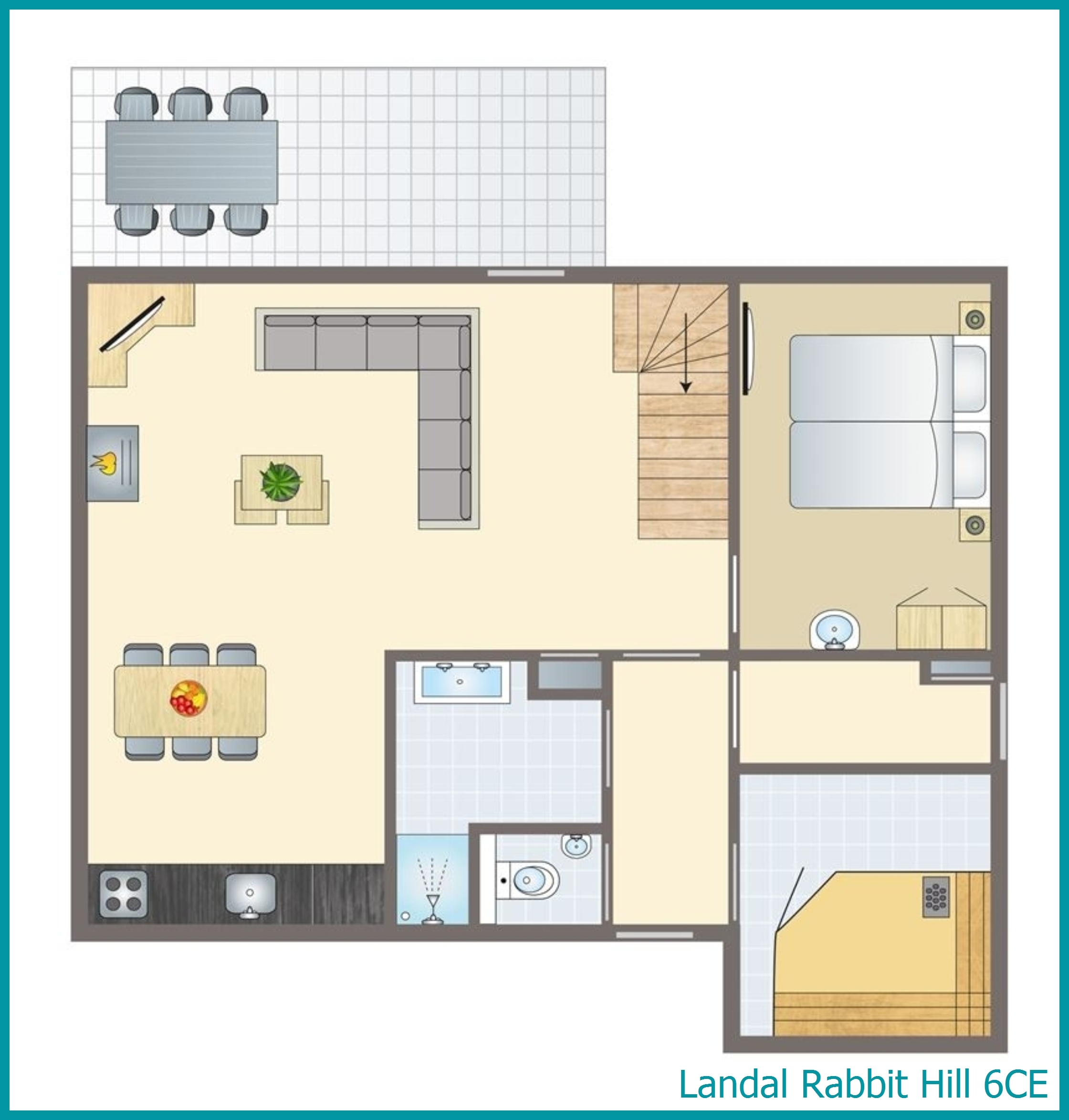 6-persoons bungalow 6CE in Rabbit Hill