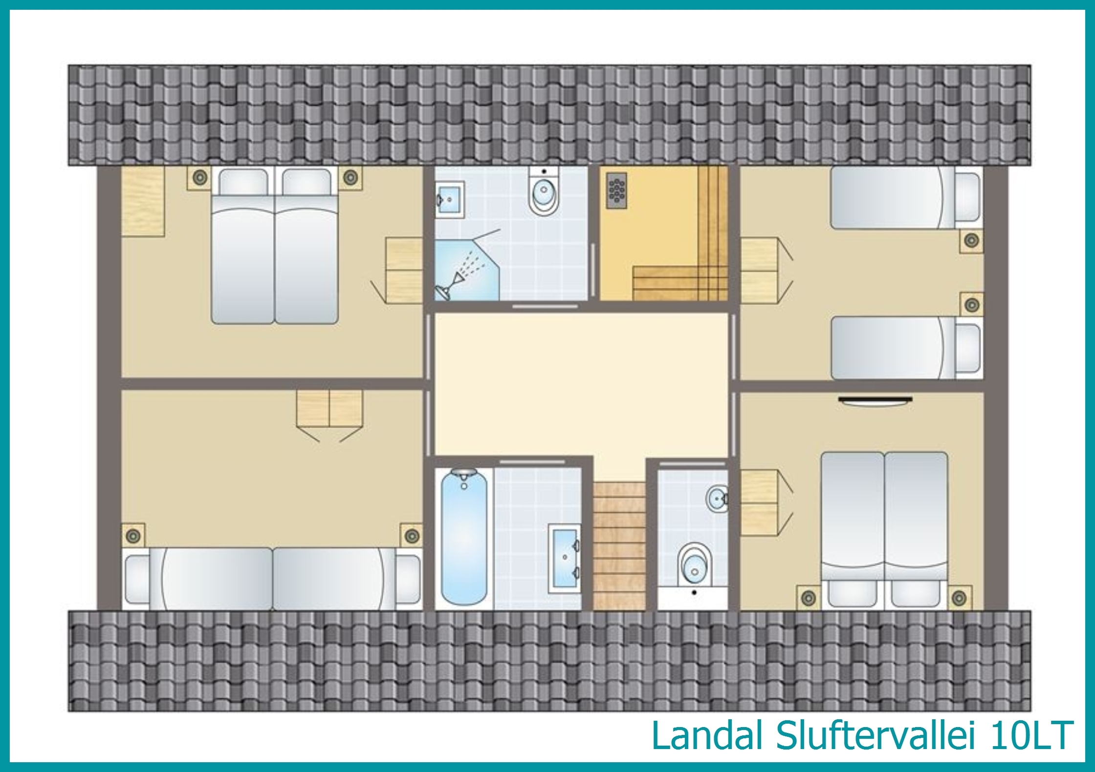 10-persoons bungalow 10LT in Sluftervallei