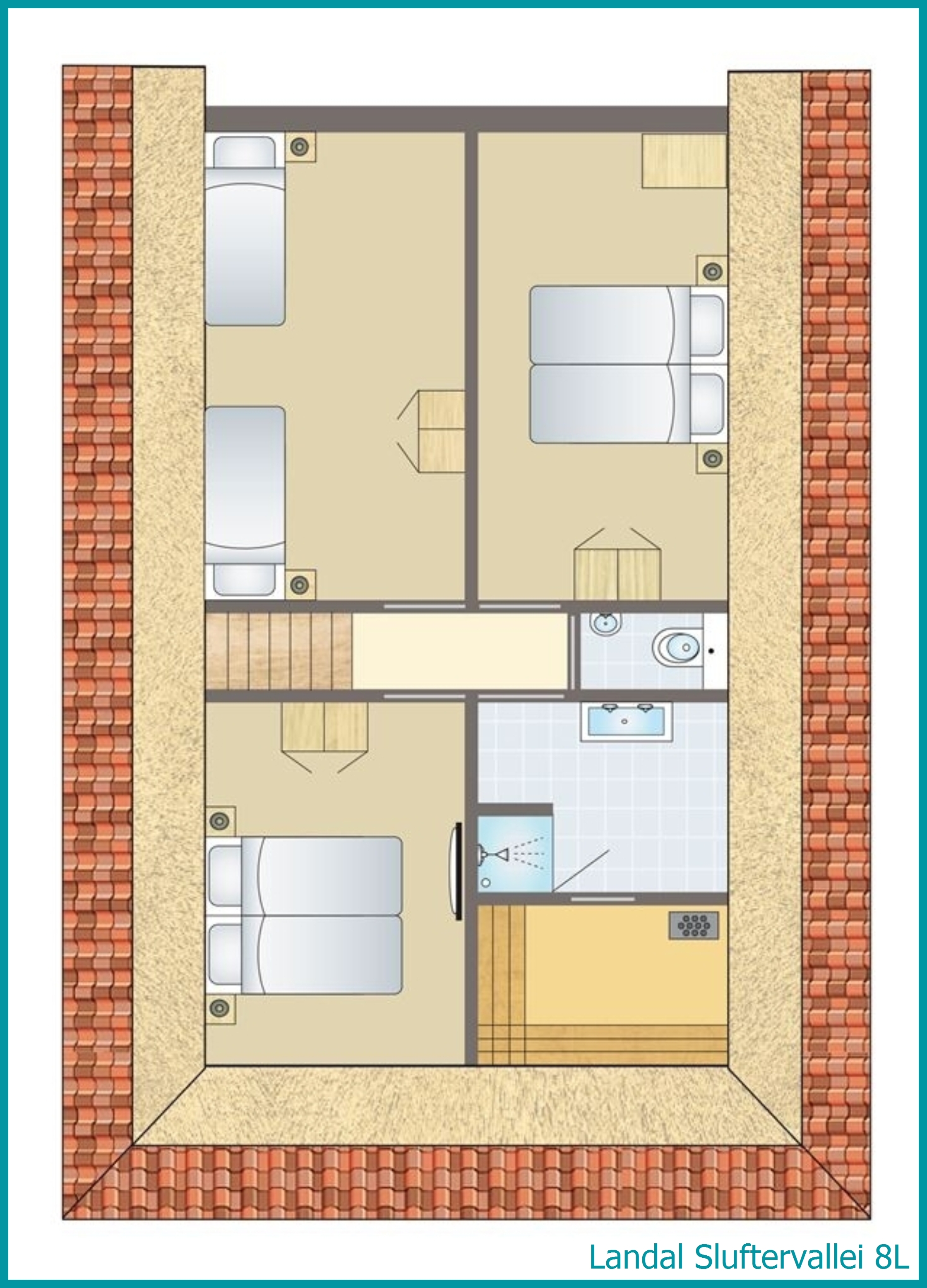8-persoons bungalow 8L in Sluftervallei