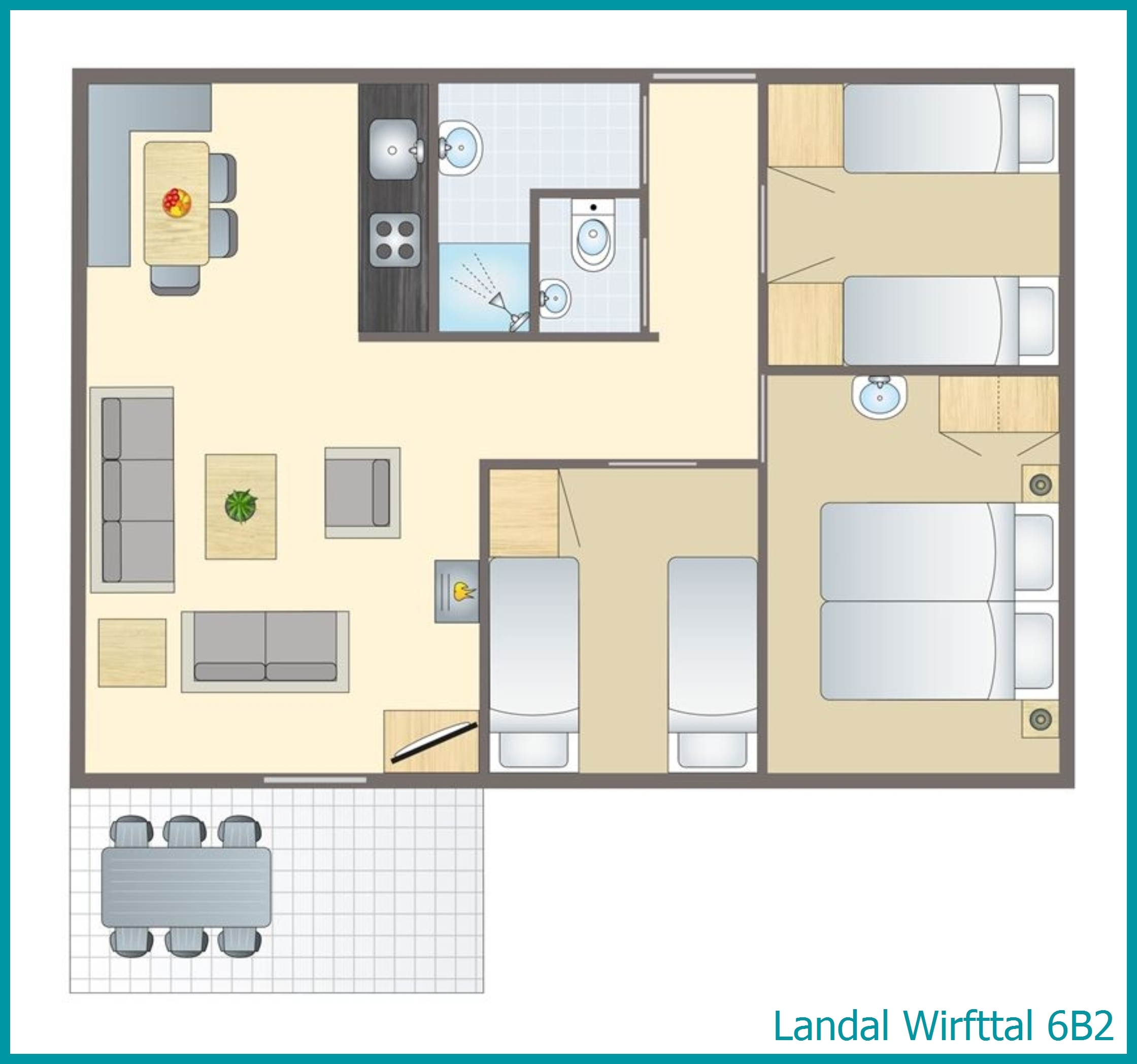 6-persoons bungalow 6B2 in Wirfttal