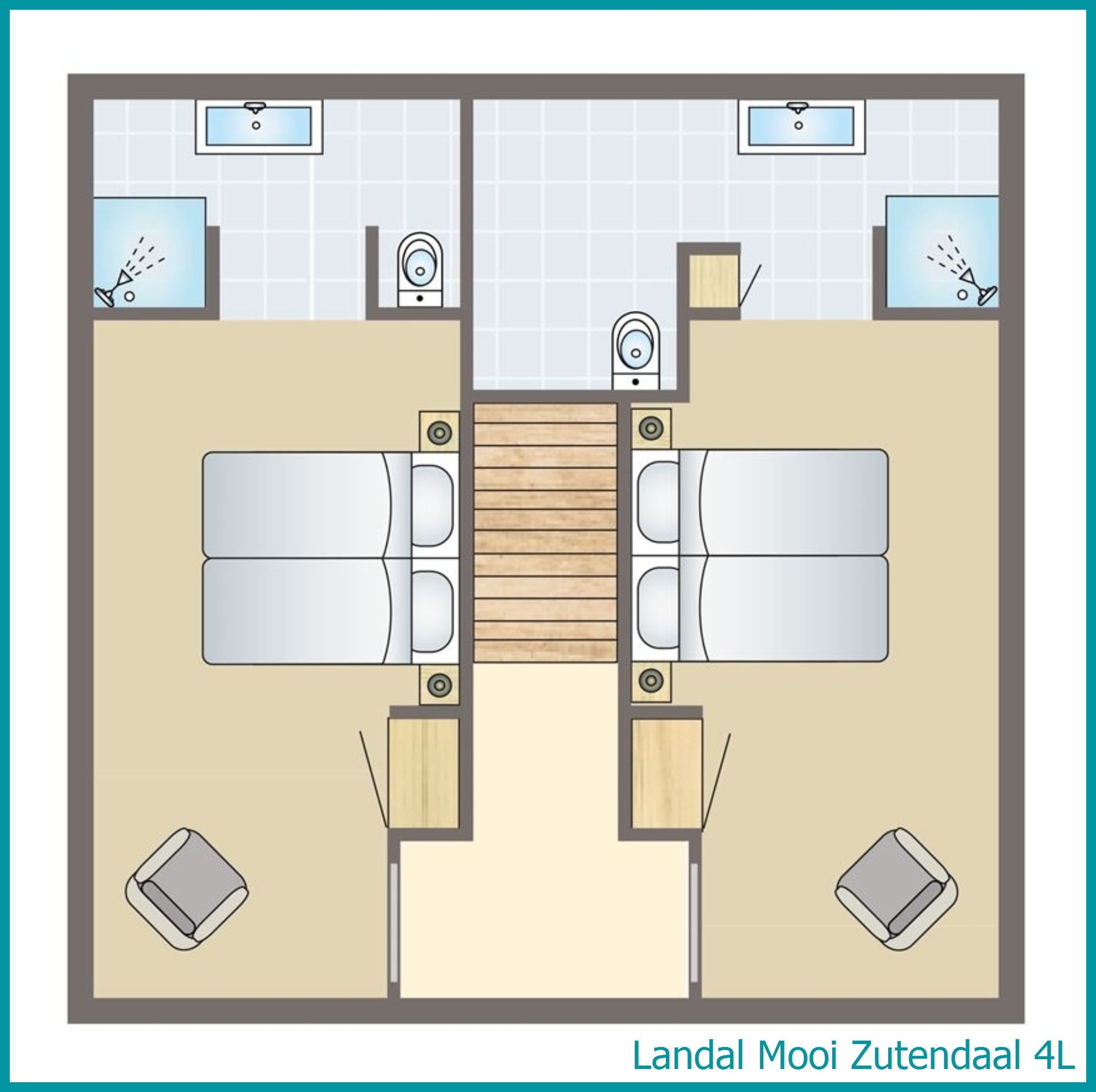4-persoons wellnessvilla 4L in Mooi Zutendaal