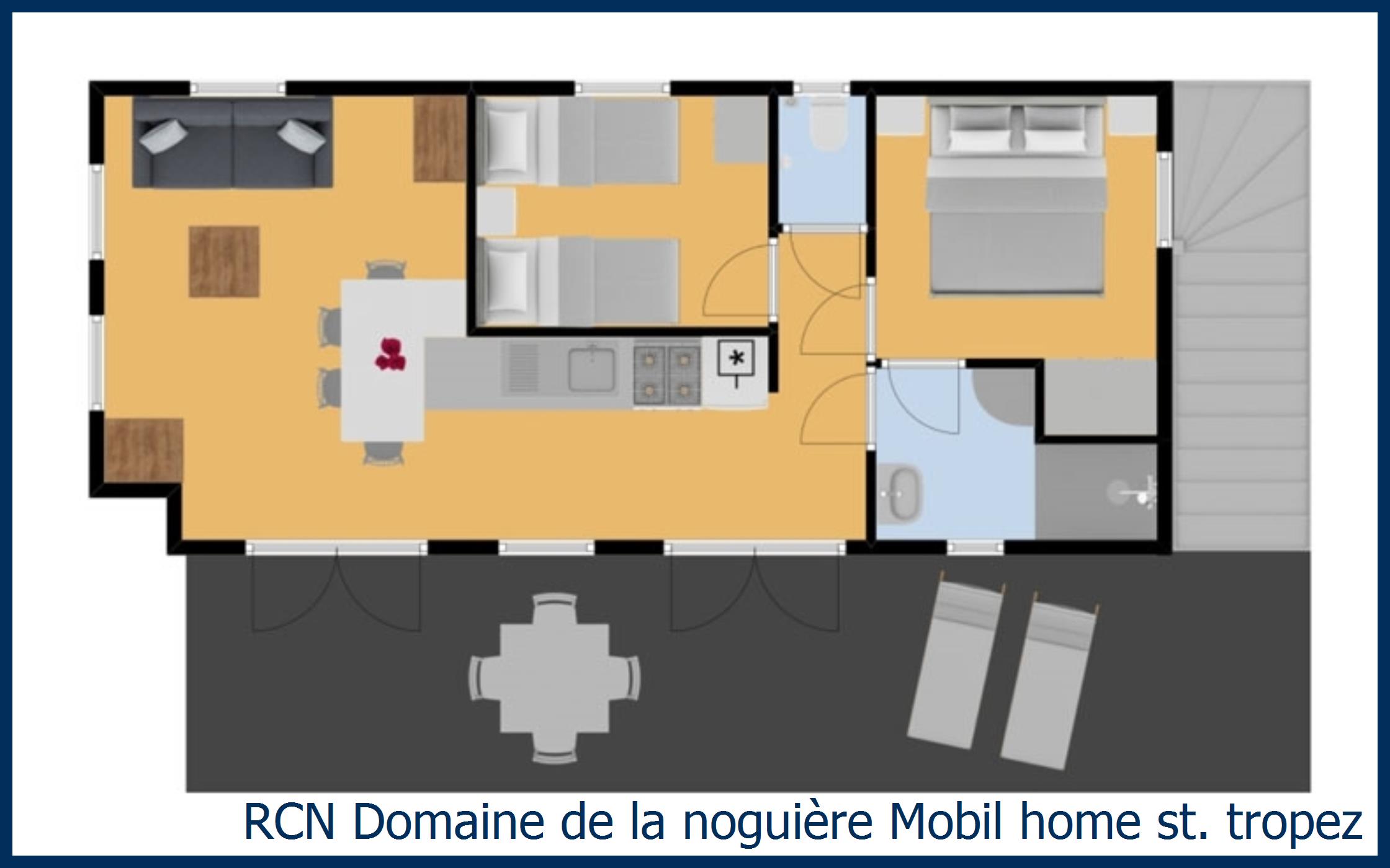 Stacaravan Mobil home st. tropez in Domaine de la Noguière
