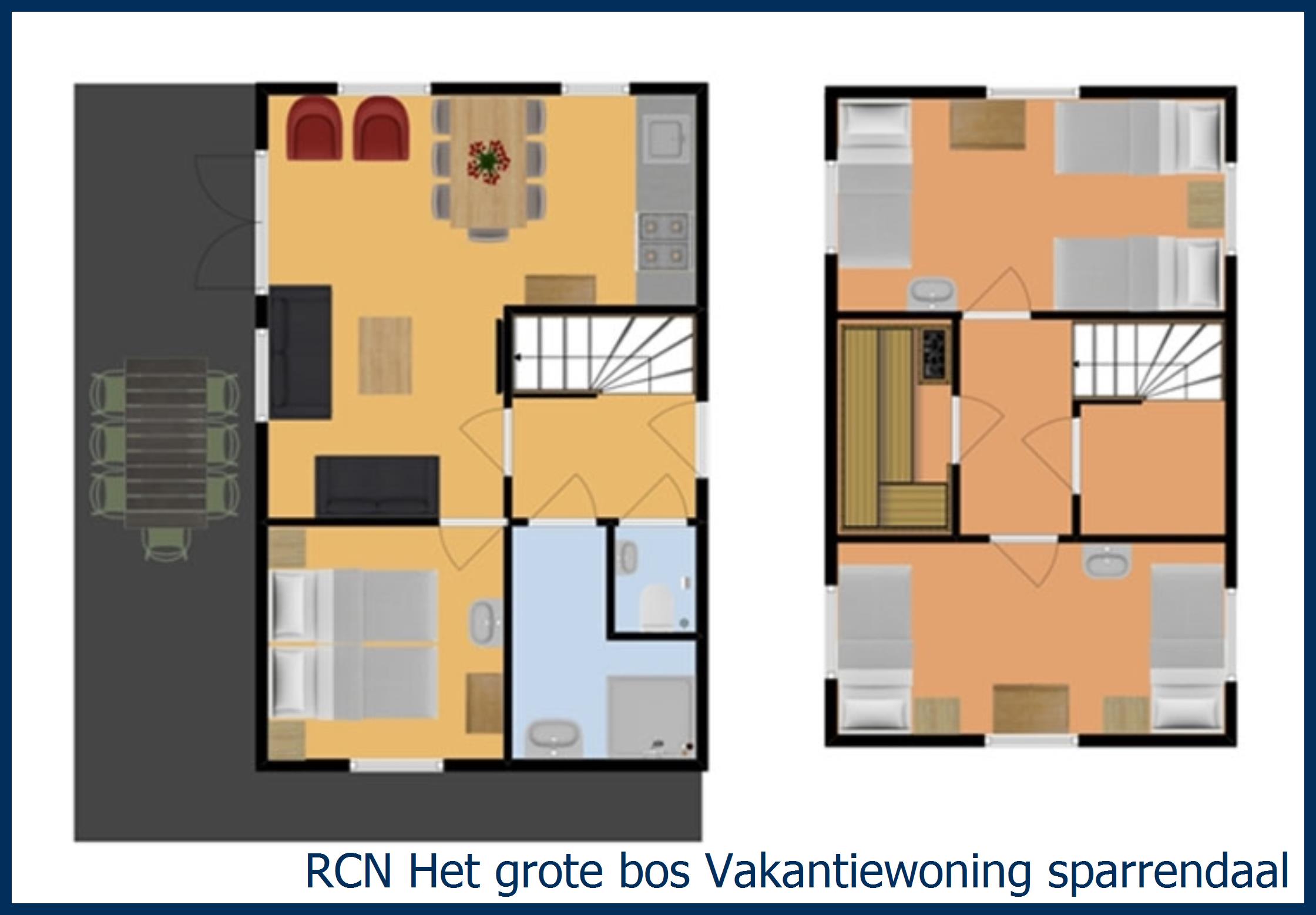Bungalow Vakantiewoning sparrendaal in Het Grote Bos