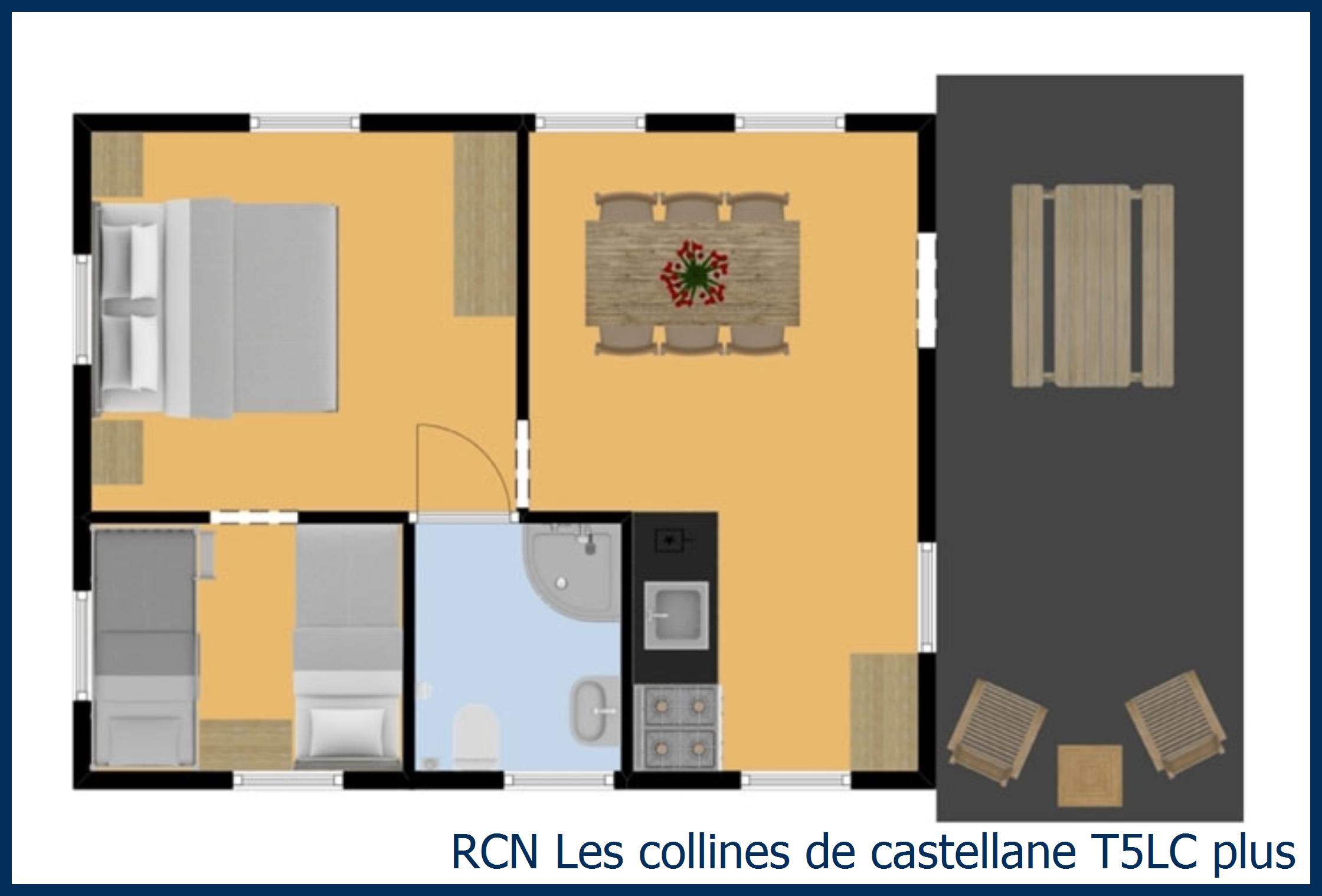 Safaritent laurier T5LC plus in Les Collines de Castellane