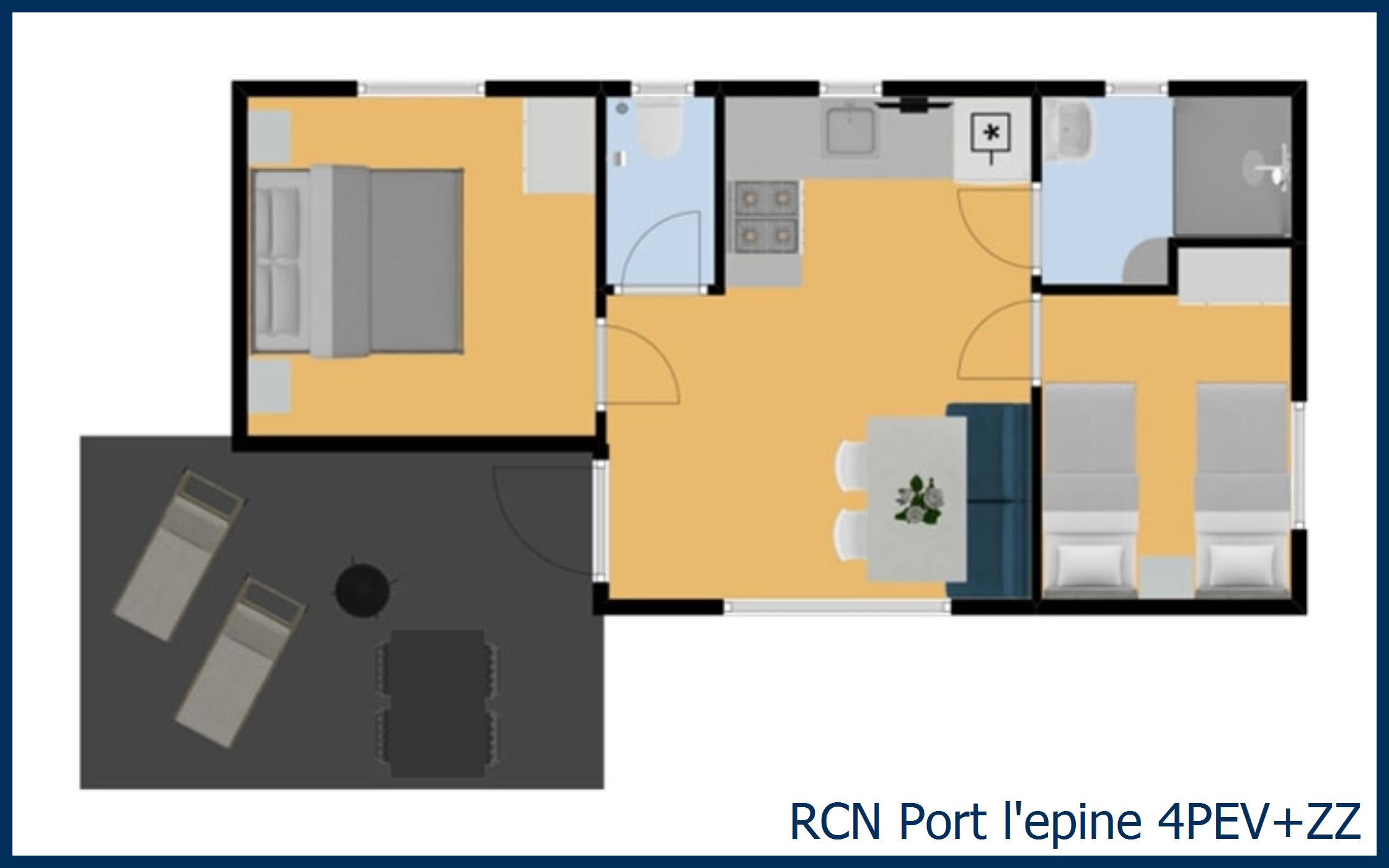 Mobil home palourde 4PEV+ZZ in Port l'Epine