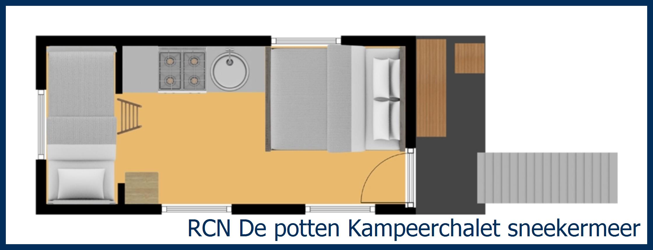 Chalet Kampeer Sneekermeer in De Potten