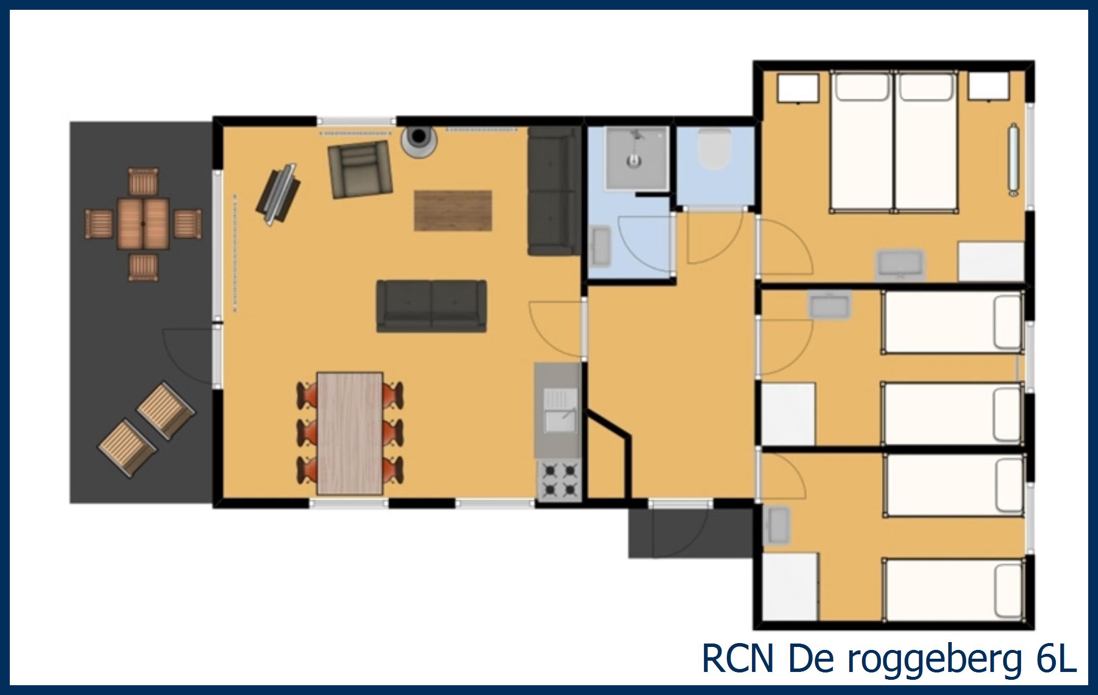 Bungalow de leeuwerik 6L in De Roggeberg