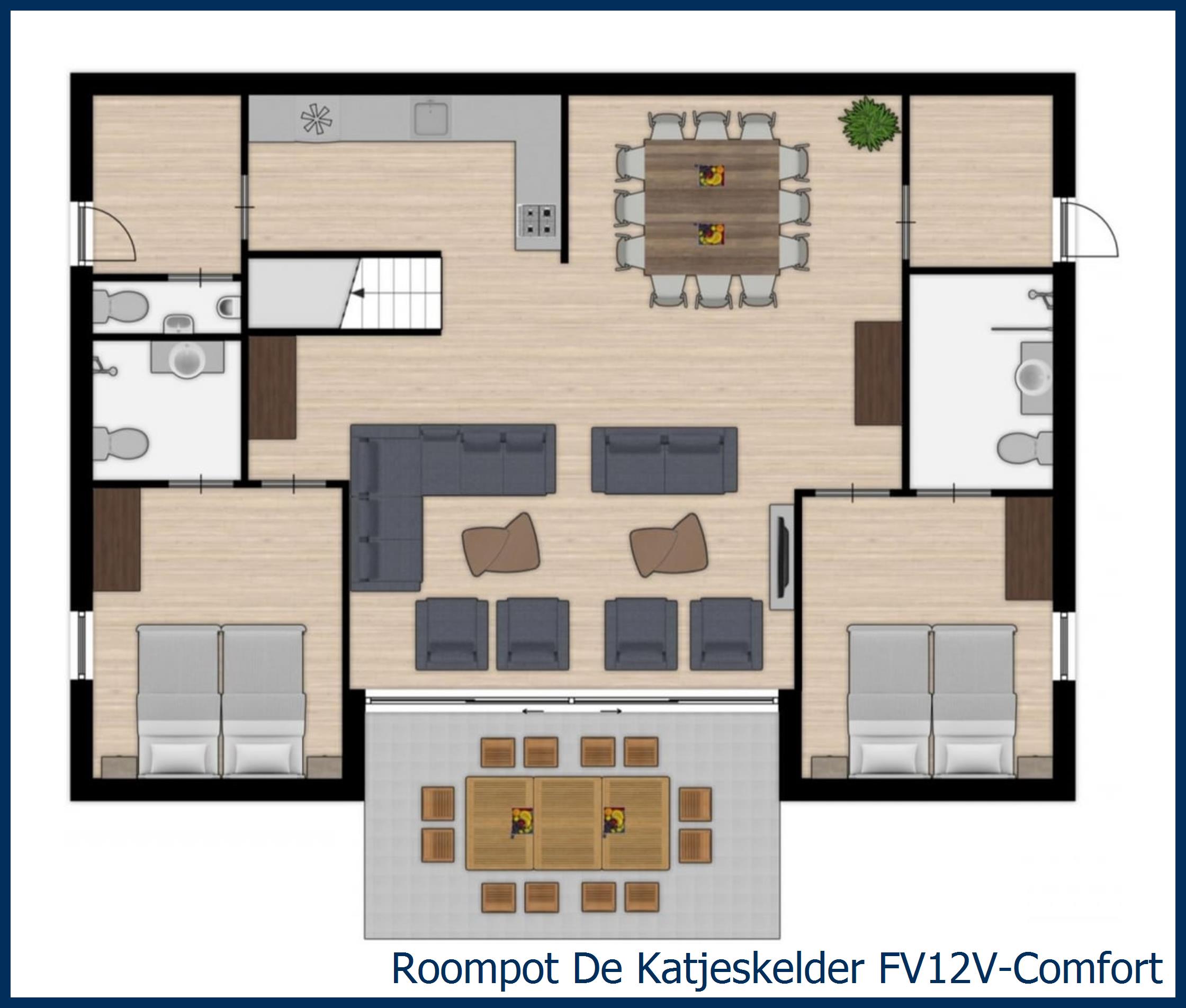 Bungalow FV12V-Comfort in De Katjeskelder