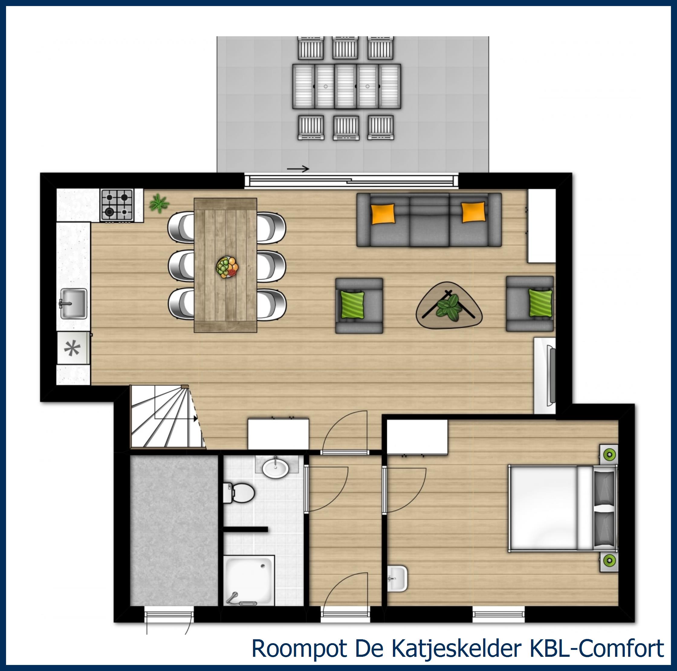 Bungalow KBL-Comfort in De Katjeskelder