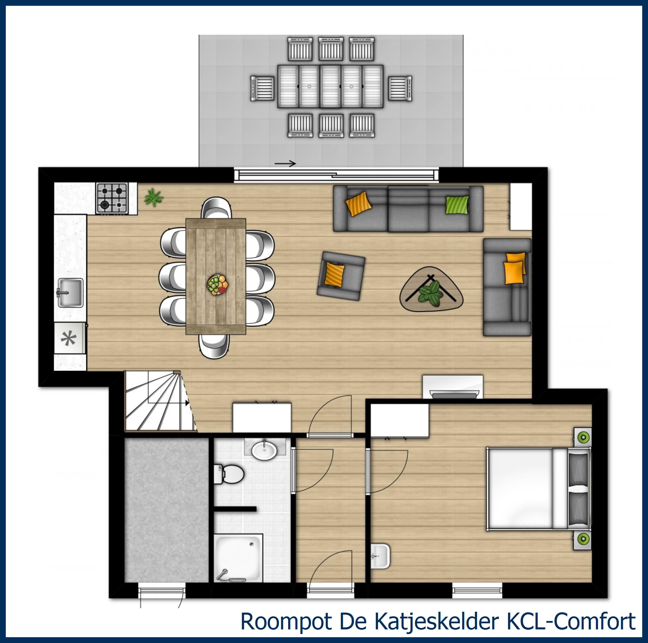 Bungalow KCL-Comfort in De Katjeskelder