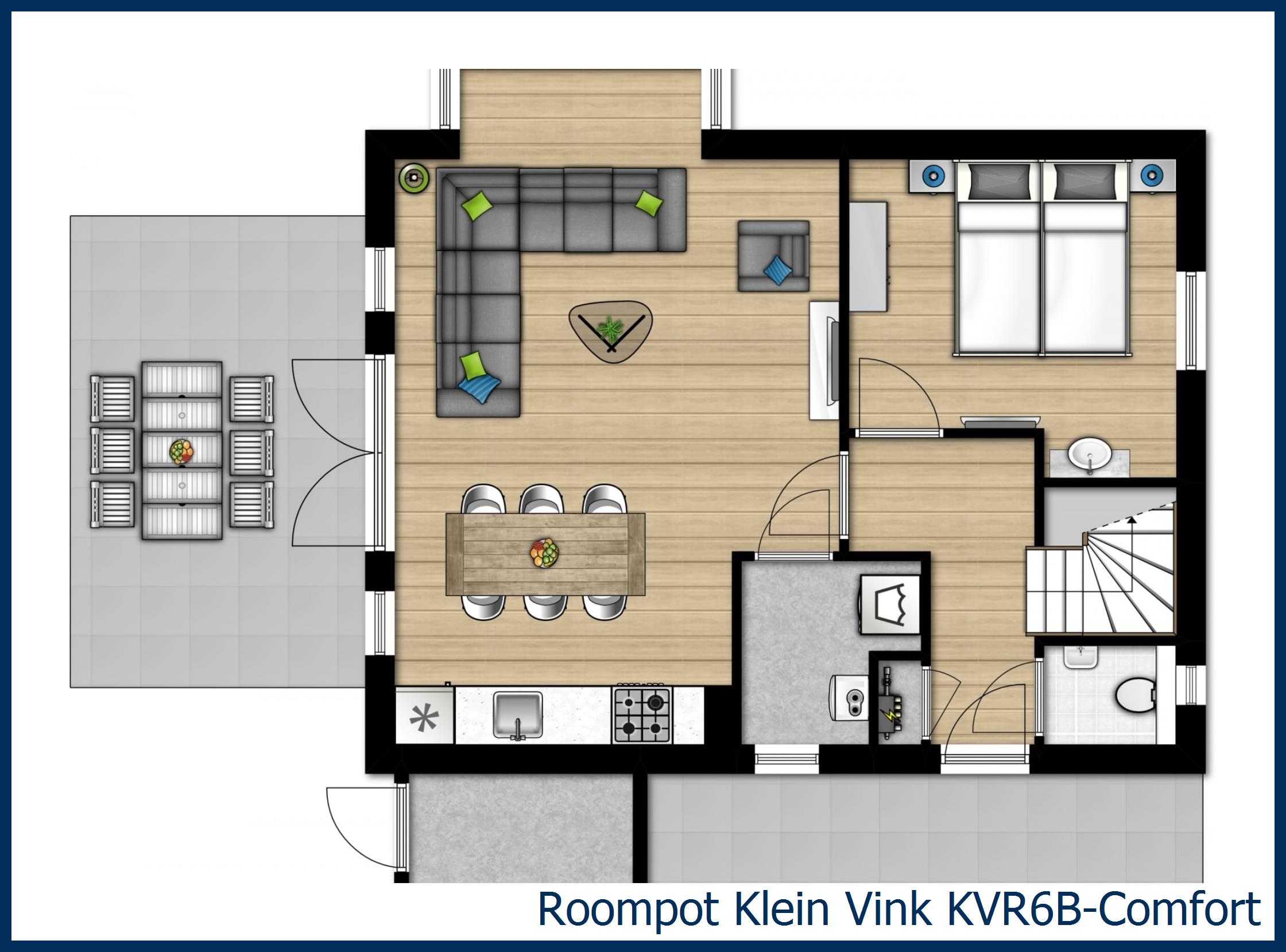 Villa KVR6B-Comfort in Klein Vink