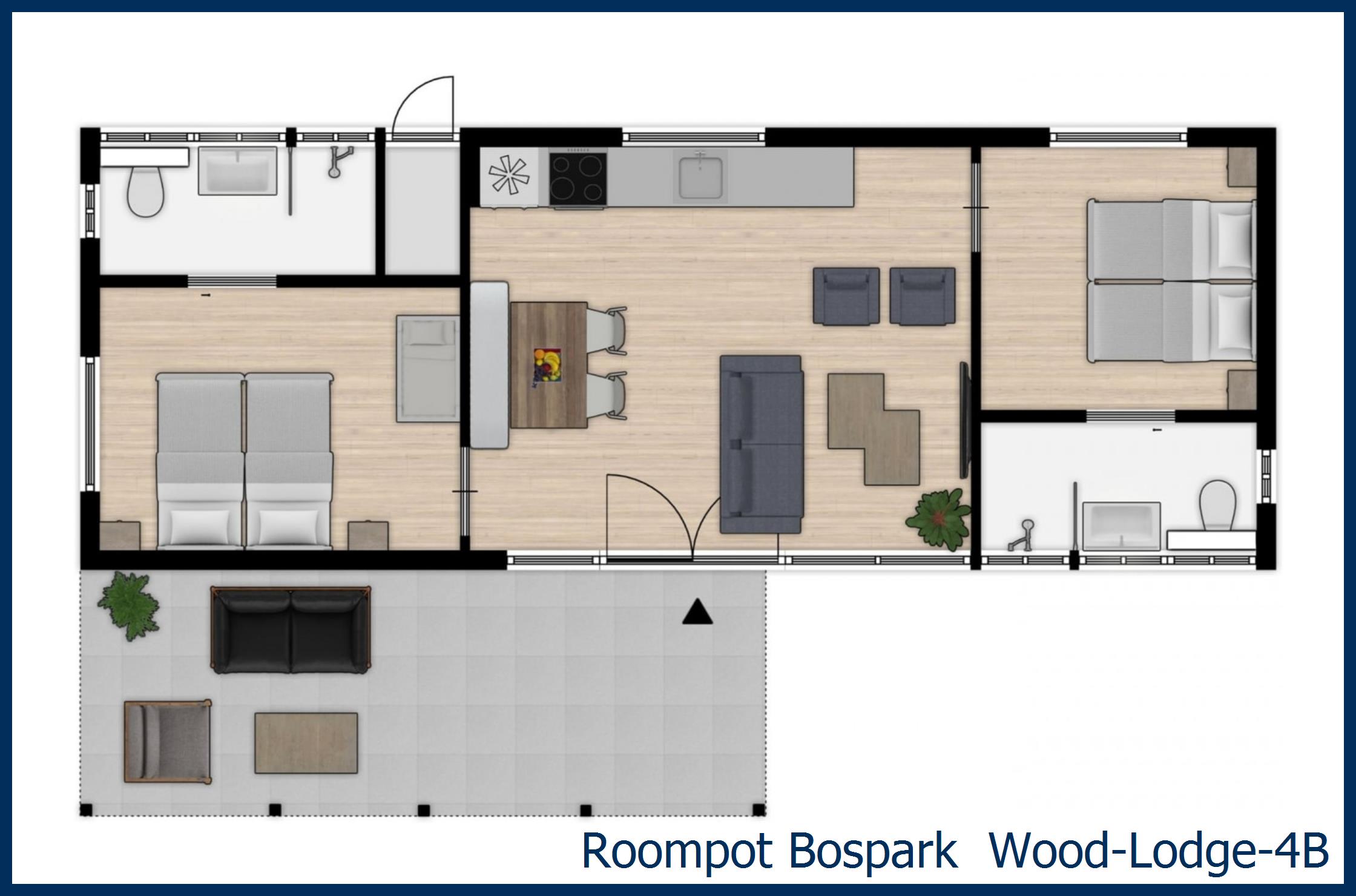  Wood-Lodge-4B in Bospark 't Wolfsven