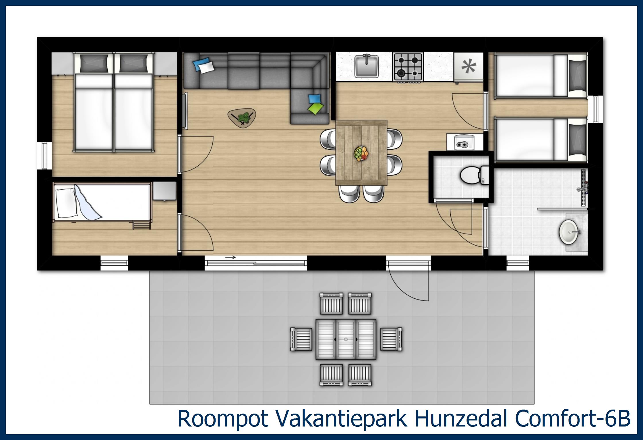 Chalet Comfort-6B in Hunzedal