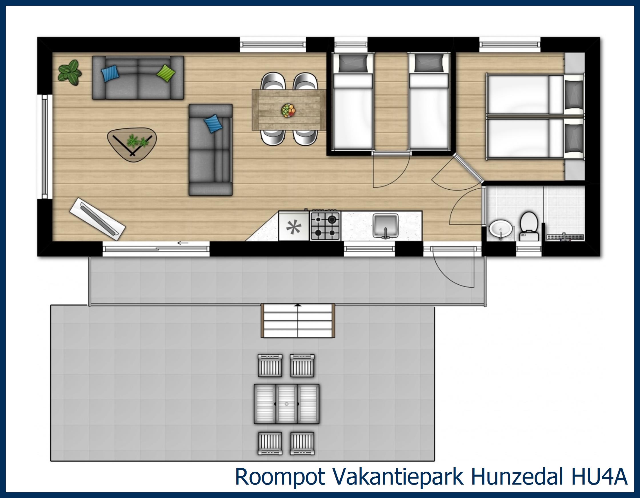 HU4A Chalet HU4A in Hunzedal